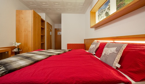 Habitación estándar con 1 cama doble o 2 individuales, vistas a la montaña
