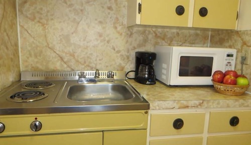 Habitación estándar, 1 cama de matrimonio, cocina básica