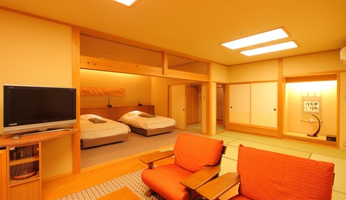 Habitación triple superior, 3 habitaciones, no fumadores (Special, 8tatami, triple, living room)
