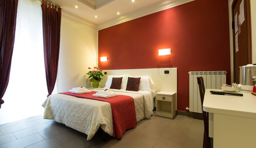 Habitación con 1 cama doble o 2 individuales
