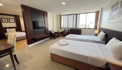 Habitación triple junior, 3 camas individuales