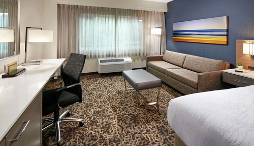 Habitación, 1 cama de matrimonio grande con sofá cama