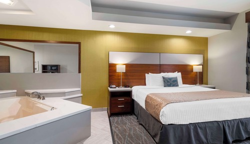 Habitación estándar, 1 cama de matrimonio grande, no fumadores, bañera de hidromasaje