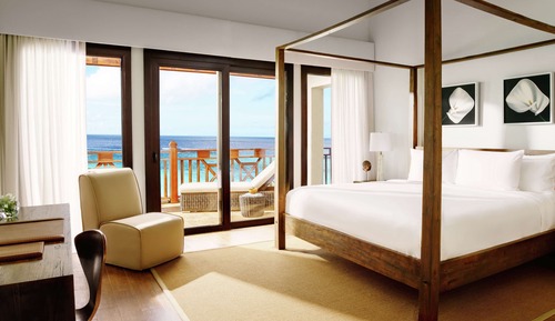 Habitación Deluxe, 1 cama de matrimonio grande, vistas al mar