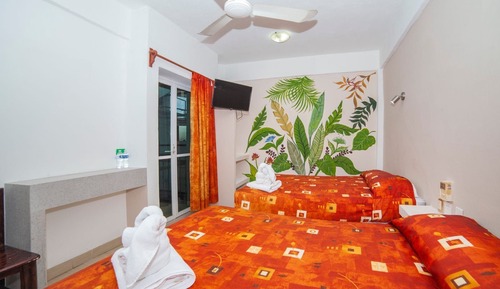 Habitación doble, 2 camas dobles