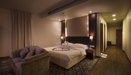 Estudio, 1 cama de matrimonio grande