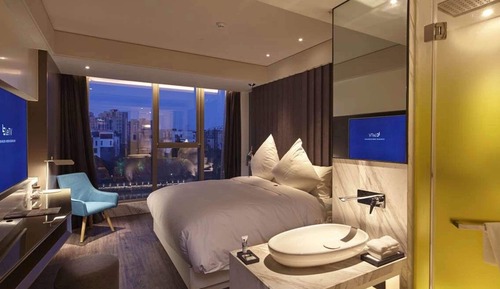 Habitación superior, 1 cama de matrimonio grande