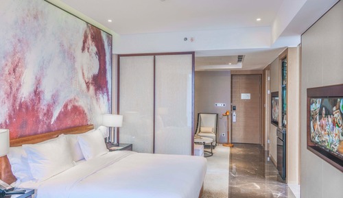 Suite junior, 1 cama de matrimonio grande (Additional Living Area)