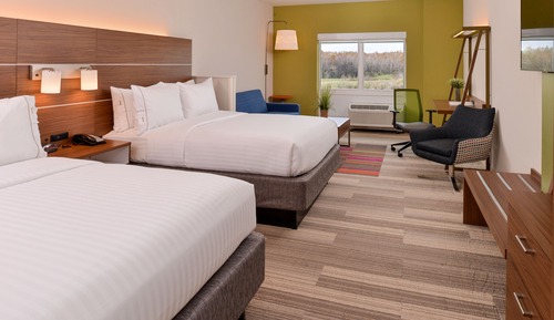 Habitación estándar, 2 camas de matrimonio, accesible para personas con discapacidad (Hearing)
