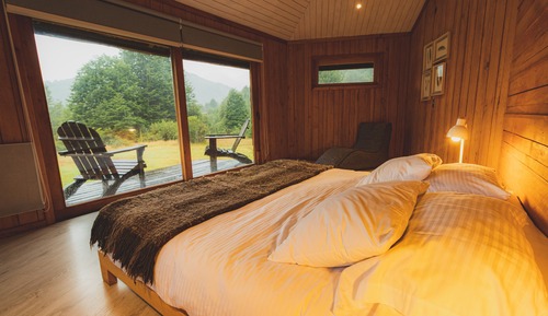 Habitación Deluxe doble, 1 habitación, baño privado, junto a la montaña