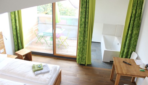 Suite, bañera de hidromasaje (balcony)
