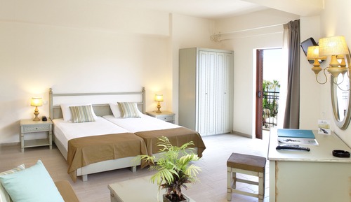 Double or Twin Room, Balcony, Sea view in Almyrida Beach Hotel