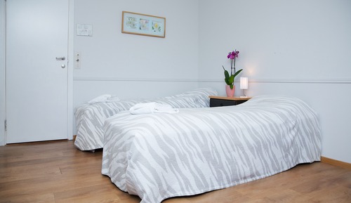 Habitación con 2 camas individuales