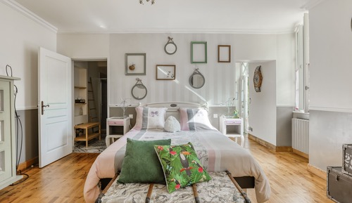 Habitación Deluxe doble, 1 cama de matrimonio, no fumadores, vistas al jardín