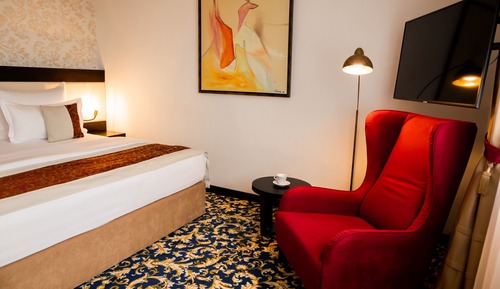 Habitación económica doble, 1 cama de matrimonio grande
