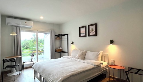 Habitación doble superior, vistas al jardín, en edificio anexo