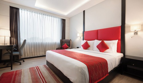 Habitación, 1 cama de matrimonio grande, accesible para personas con discapacidad