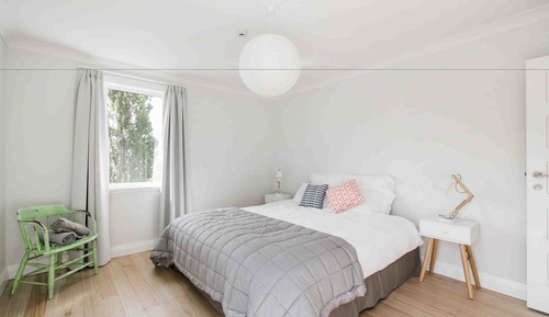 Habitación con 1 cama doble o 2 individuales, balcón, vistas a la montaña