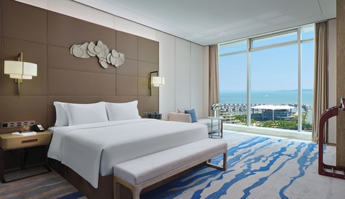 Habitación clásica, 1 cama de matrimonio grande, vistas al mar