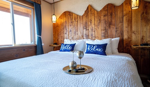 Suite estudio Deluxe, 1 cama de matrimonio grande con sofá cama, vistas al mar, frente al mar