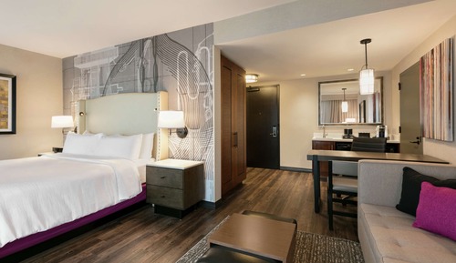 Suite estudio, 1 cama de matrimonio grande