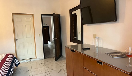 Habitación estándar doble, 1 habitación, vistas parciales al mar