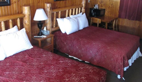 Cabaña, 2 camas de matrimonio