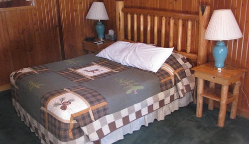 Cabaña, 1 cama de matrimonio