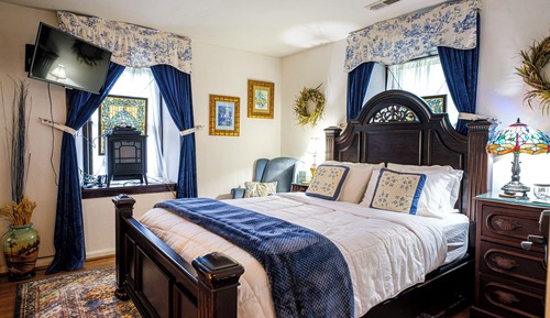 Suite de lujo, 1 cama de matrimonio, bañera de hidromasaje, vistas al jardín
