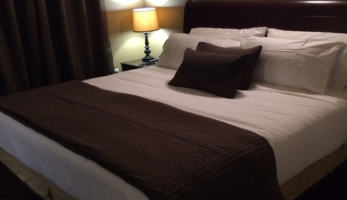 Suite Premium, 1 cama de matrimonio grande, cocina básica