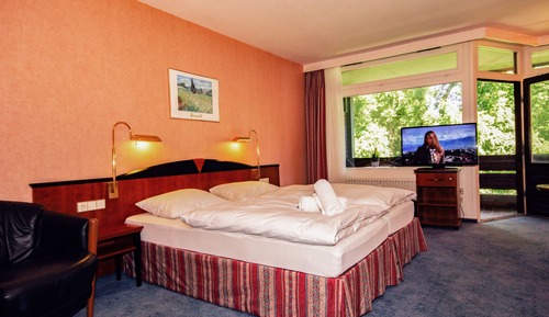 Habitación estándar doble, 1 cama doble, balcón