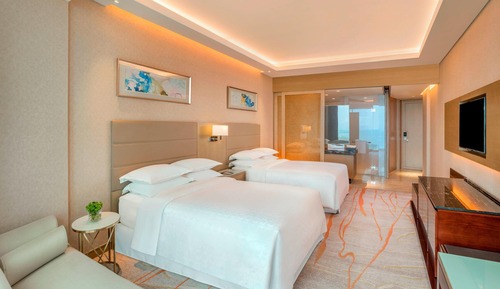 Habitación, 2 camas individuales, vistas al mar