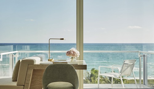 Habitación, 1 cama de matrimonio grande, no fumadores, frente al mar