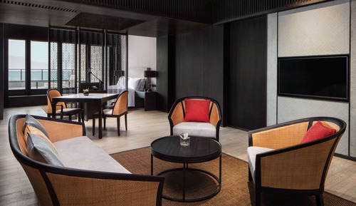 Suite ejecutiva, 1 cama de matrimonio grande, terraza, vistas al lago (Lounge Access)