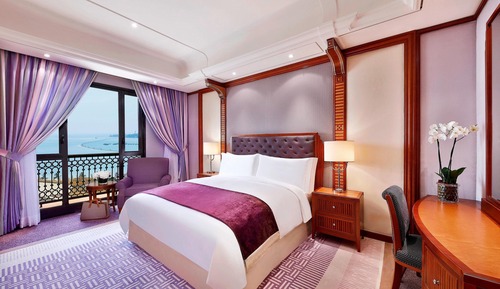 Habitación Deluxe, 1 cama de matrimonio grande, no fumadores, vistas al mar