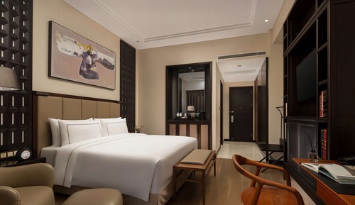 Habitación Deluxe, 1 cama de matrimonio grande, vistas al jardín