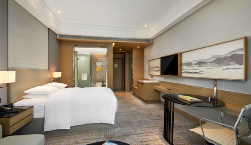 Habitación Deluxe, 1 cama de matrimonio grande, no fumadores, vistas a la ciudad