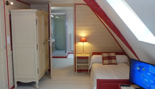 Habitación individual, baño privado (Chambre SAINT-MALO)