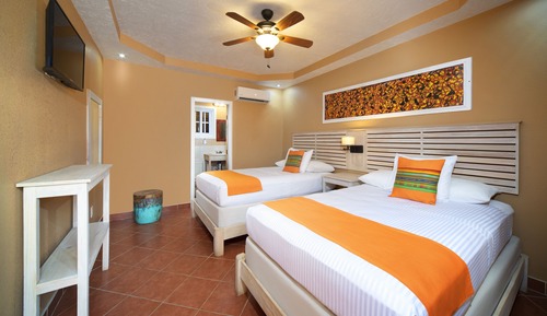 Habitación básica doble, 2 camas dobles