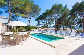 Cala Agulla Villa | Sa Torre. Villa with pool near the beach.