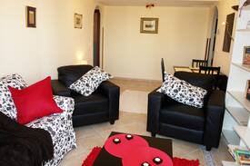Costa Esuri Apartamento | Costa Esuri, vistas puente-piscinas