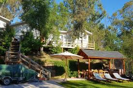 Manzano Cabina | Cabañas-casa Lago Rapel -piscina y acceso al Lago