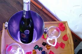Peniscola Apartamento | Posada de África jacuzzi y chimenea