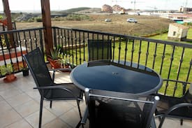 Costa Esuri Apartamento | Costa Esuri, vistas puente-piscinas