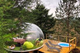 Retiro Casa | ★ BubbleSky Glamping ★ Una Noche Bajo Estrellas ★1