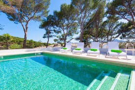 Cala Agulla Villa | Sa Torre. Villa with pool near the beach.