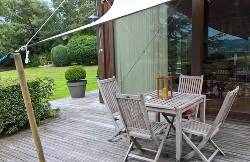 La Lande-Saint-Leger Villa | Villa "Les Ondes" con jardín y Wi-Fi