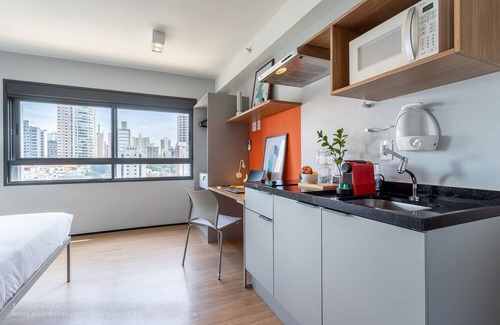 Perdizes Casa | Studio w/ workspace next to Allianz Parque and PUC