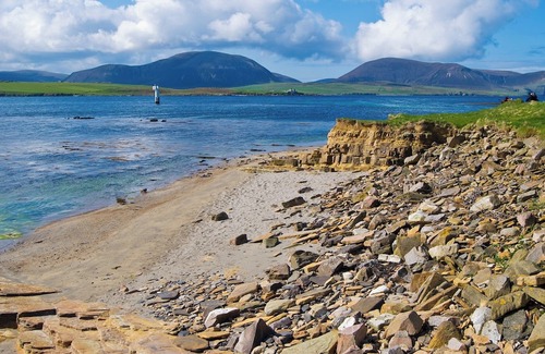 Pierowall Cabaña | Alojamiento de 3 habitaciones en Westray, Islas Orcadas.