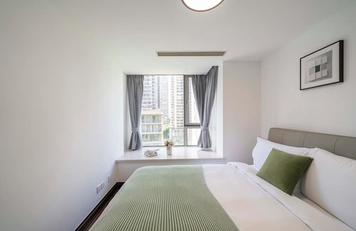 Xujiahui Cama Y Desayuno | Tyms Premium 3BR 2BA Apt Walk to Metro